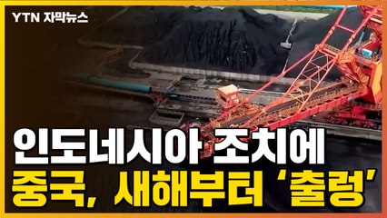 [자막뉴스] 인도네시아 조치에...중국 2022년 첫 거래부터 '출렁' / YTN