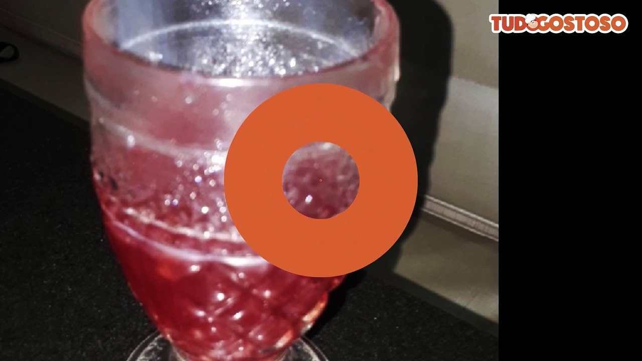Sagu de suco de uva