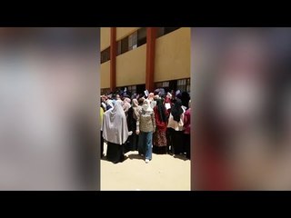تكدس أمام مقار اعتذارات مراقبي امتحانات الثانوية العامة بالمنوفية