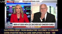 California went from mandating vaccines to forcing COVID-positive health care employees to wor - 1br