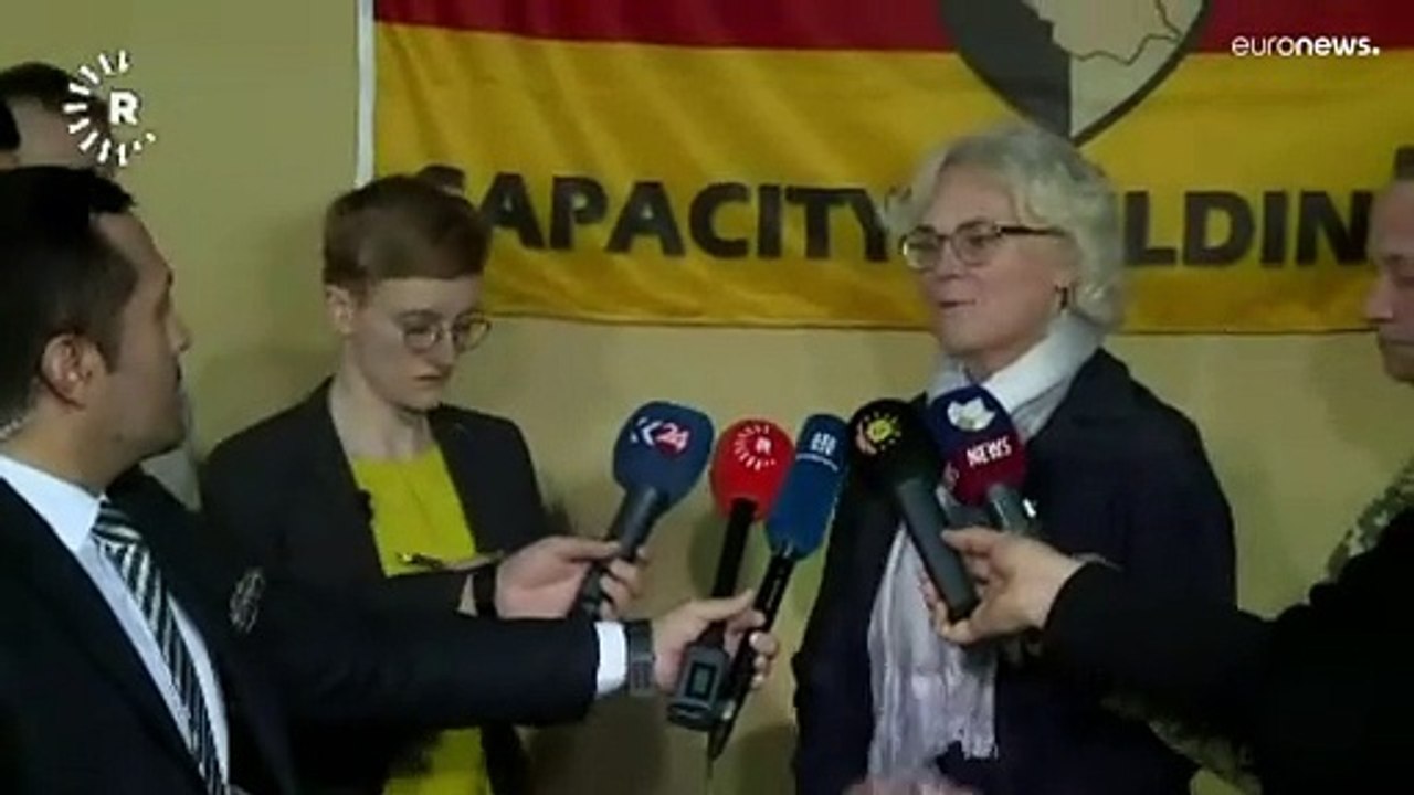 Kampf gegen IS: Lambrecht lobt Zusammenarbeit mit Irak und Kurden