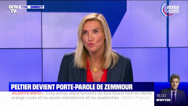 C'est une clarification très saine : Agnès Evren (LR) réagit au ralliement de Guillaume Peltier à Éric Zemmour