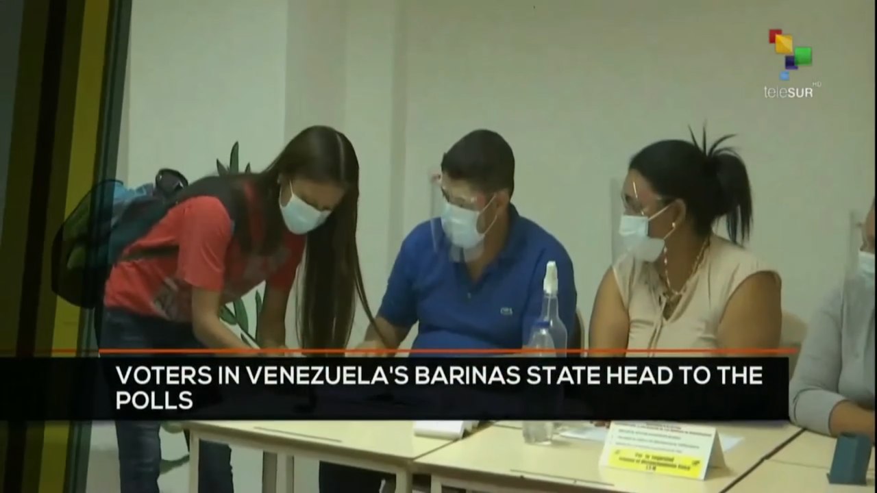 FTS 12:30 09-01: Voters in Venezuela`s Barina state head to the polls
