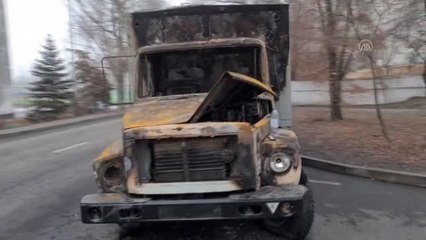 Kazakistan'daki protestolarda 212 milyon dolarlık hasar tespit edildi (2)