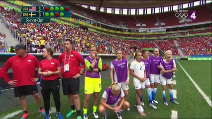 Football (F)  La Suède en demi-finale, les État-Unis éliminés