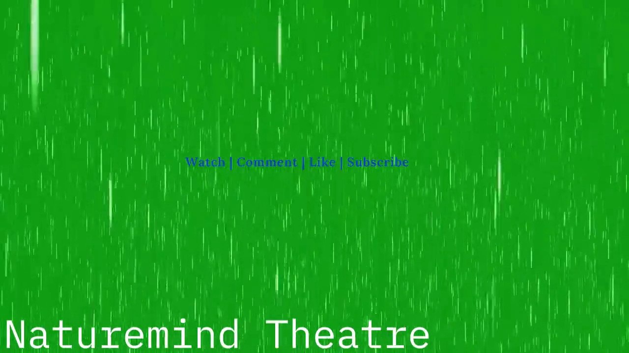 Relaxation Rain Shower With Green Screen (For Sleep, Insomnia, Meditation, Study, Reduce Stress)