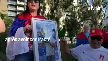 Djokovic filmé  sans masque avec du public le jour où il a été testé positif au Covid-19