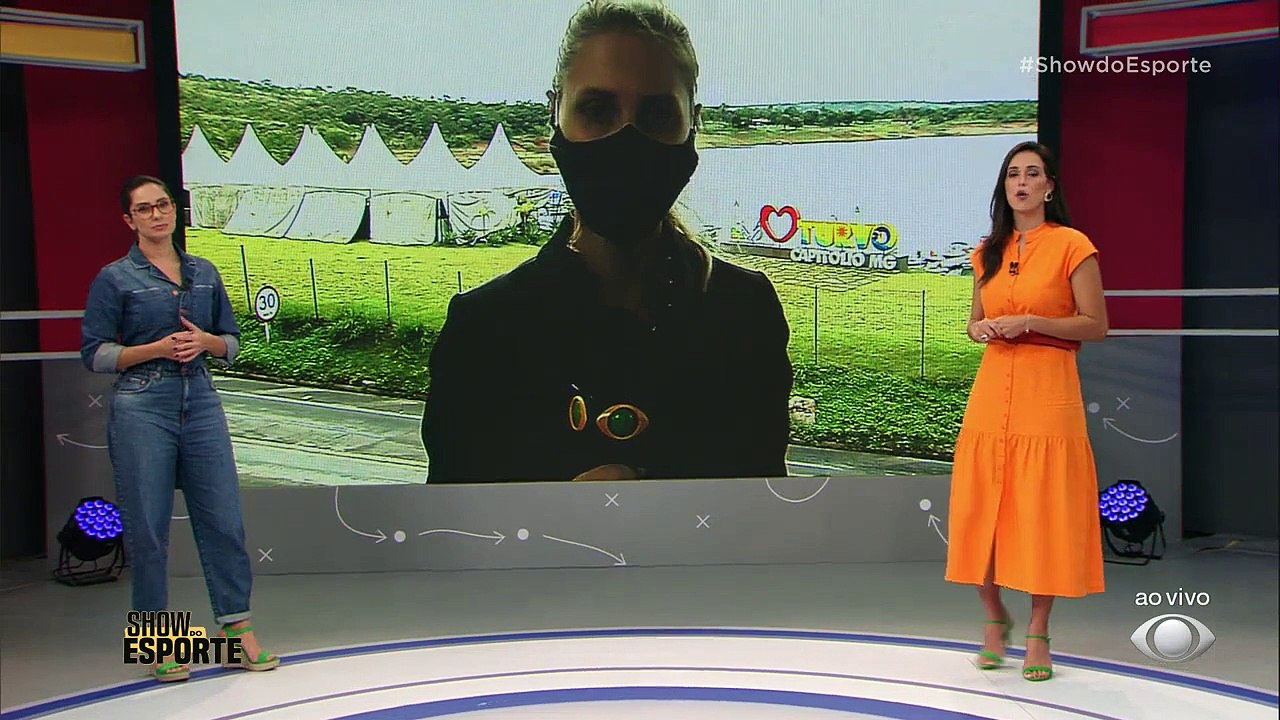 Direto de Capitólio, a repórter Daniella Mallma...