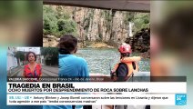 Informe desde Río de Janeiro: ocho muertos por desprendimiento de rocas en Minas Gerais