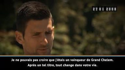 Il y a 11 ans - Novak Djokovic remportait son tout premier Grand Chelem