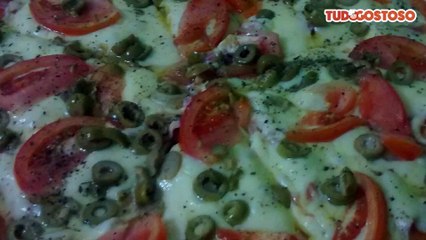Pizza de liqüidificador