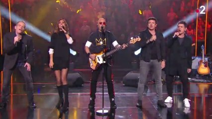 Garou, Zazie, Pascal Obispo, Patrick Bruel et Marc Lavoine reprennent Allumez le feu dans Taratata 100% au Zénith