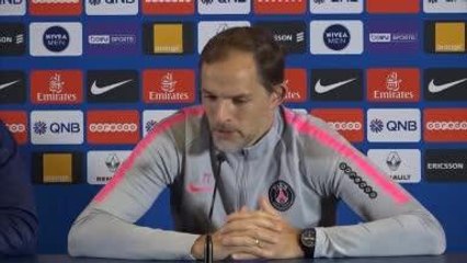 PSG - Tuchel : "Cavani travaille toujours pour l'équipe"