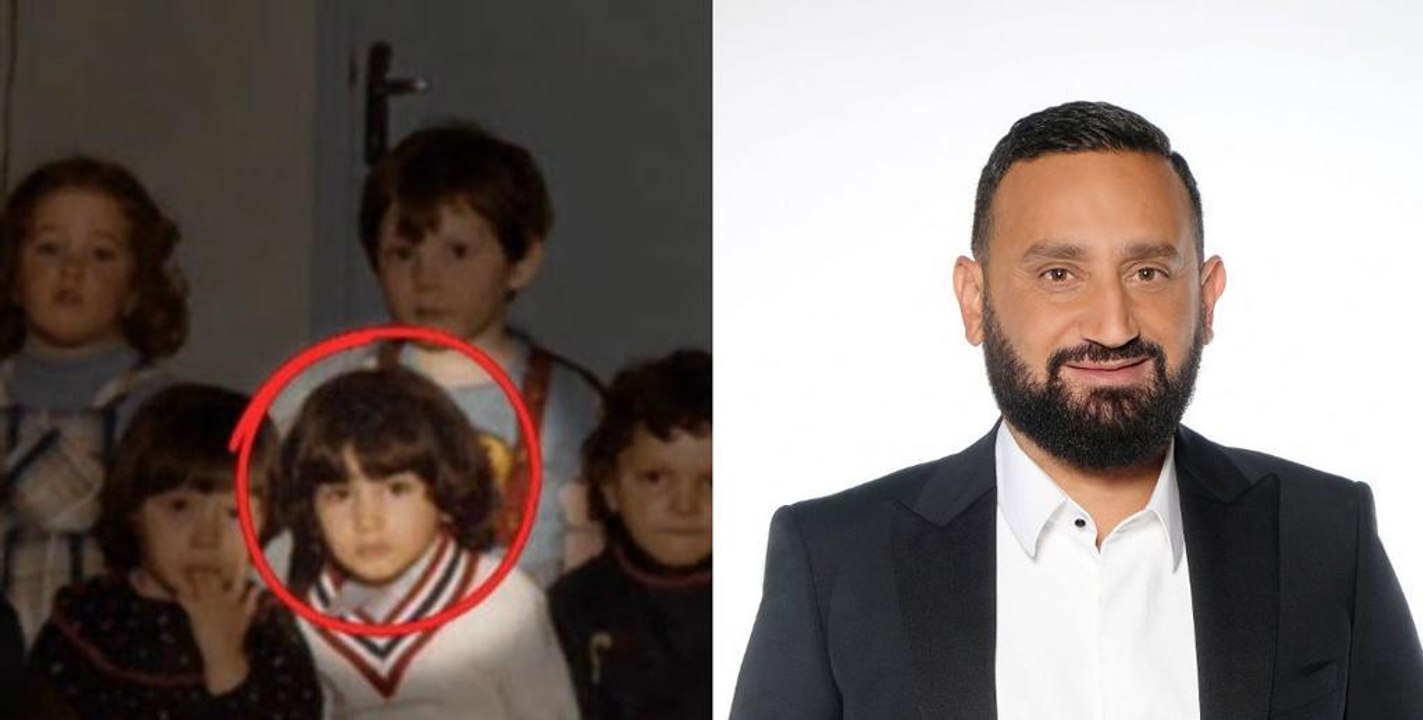 Exclu. On se retrouve chez Sabatier (C8) dévoile les photos de classe de Cyril Hanouna… Un vrai petit ange !