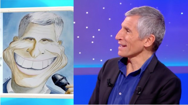 Nagui très étonné par une caricature qu'un candidat a faite de lui dans Tout le monde veut prendre sa place
