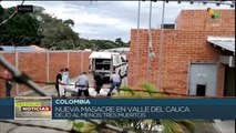 teleSUR Noticias 15:30 04-01: Reportan nueva masacre en el Valle del Cauca, Colombia