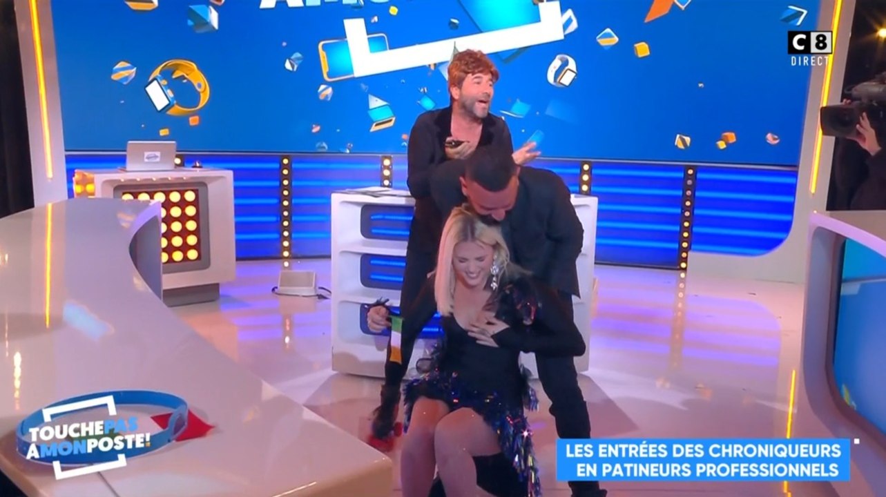 L'énorme chute de Kelly Vedovelli en direct dans TPMP !