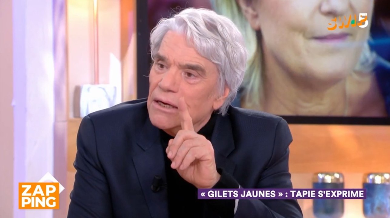 Bernard Tapie recadre Anne-Elisabeth Lemoine après une boulette dans C à vous
