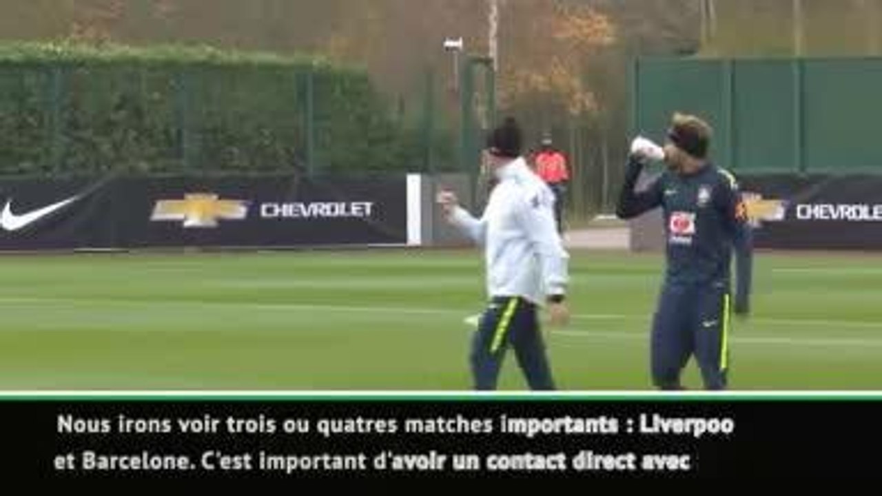 Brésil - Tite : "Je suis inquiet pour Neymar"