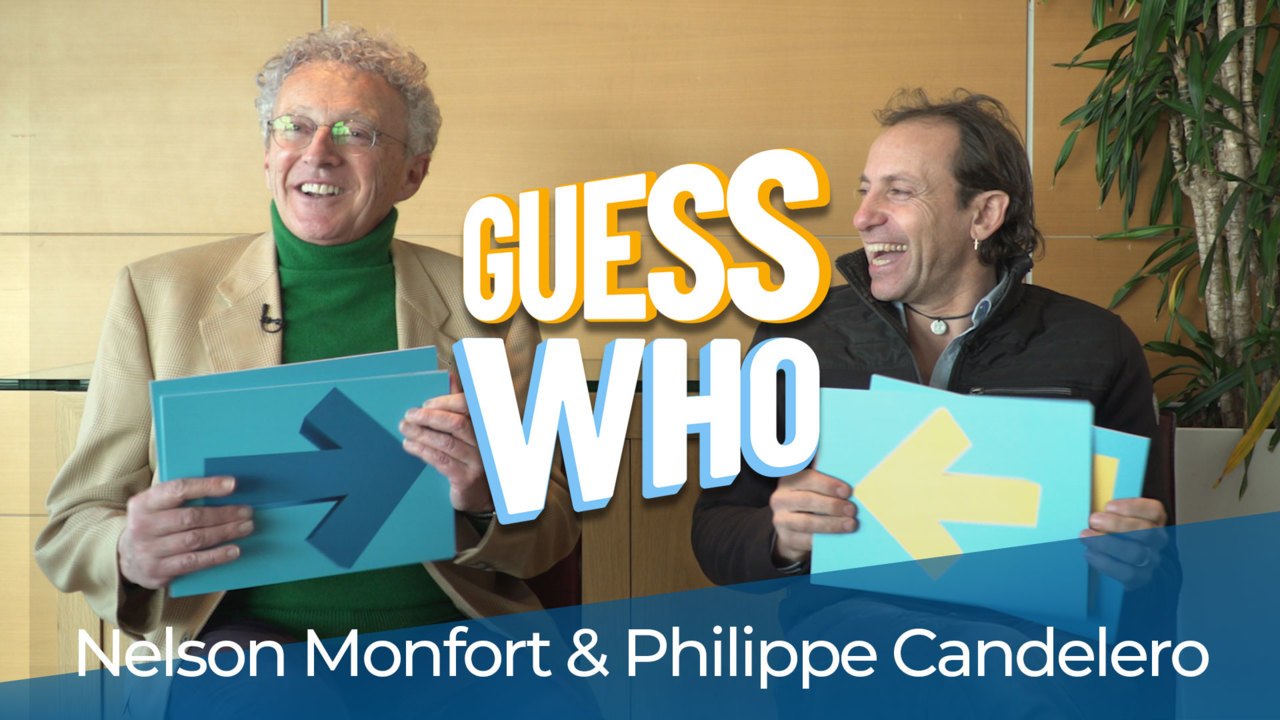 Patinage artistique : Philippe Candeloro et Nelson Monfort se prêtent au jeu du Guess Who... et c'est très drôle !