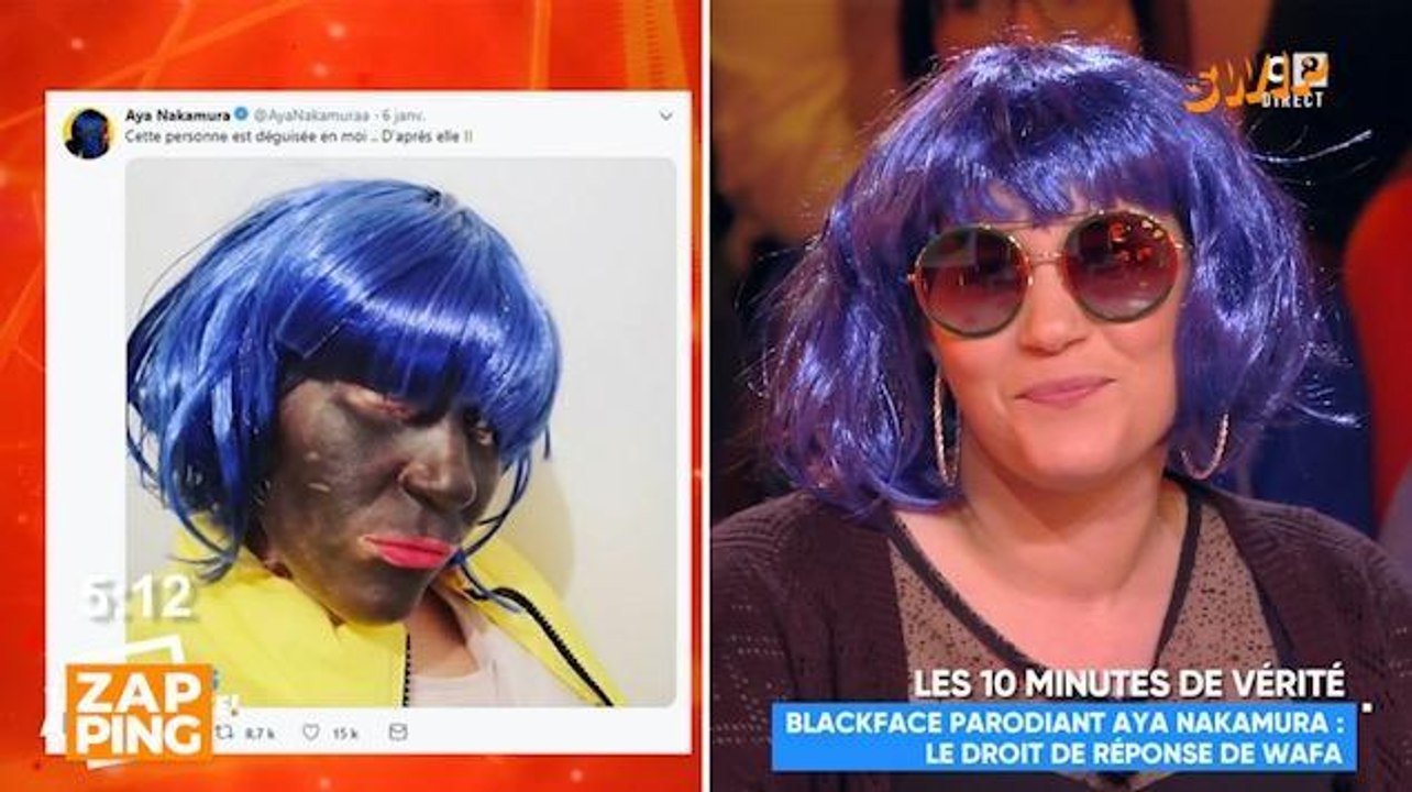 L'internaute à l'origine de la parodie de la "blackface" d'Aya Nakamura présente ses excuses en direct de TPMP