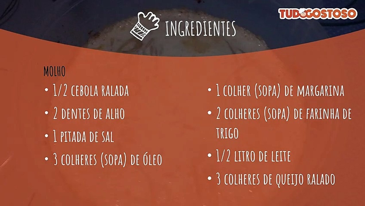 Macarronada à bolonhesa com molho branco
