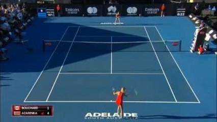 Adelaïde - Azarenka domine Bouchard en exhibition