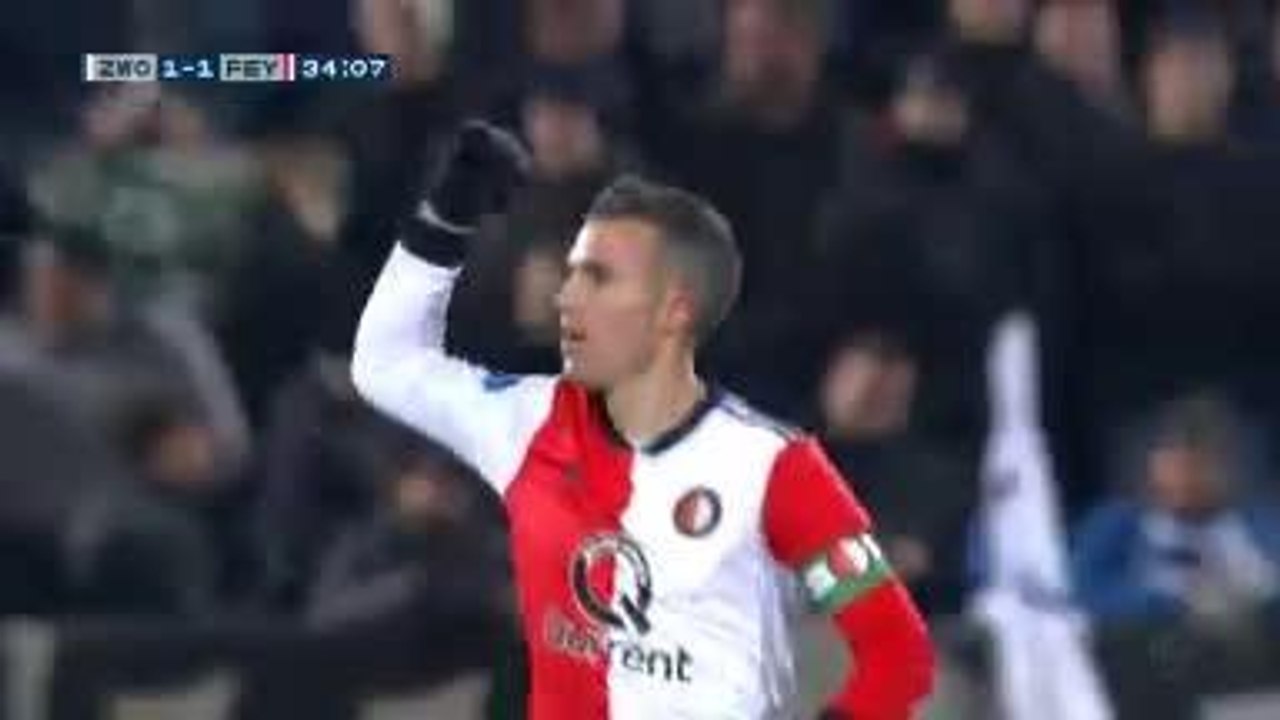 Eredivisie - Le magnifique coup franc de van Persie