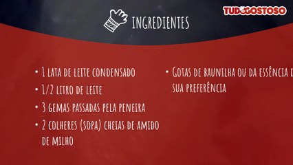 Creme de confeiteiro