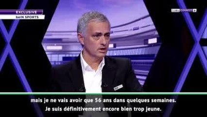 Mourinho - "Bien trop jeune pour quitter le football de haut niveau"