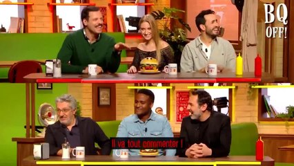 Burger Quiz : Laurent Lafitte, Jonathan Cohen, Gilles Lellouche, Alain Chabat