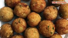 Bolinho de bacalhau tradicional