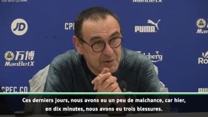 Premier League : 20e j. - Sarri : "La blessure de Giroud nous met en difficulté"