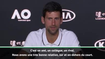 Retraite de Murray - Djokovic : "Murray est un ami, un collègue, un rival"
