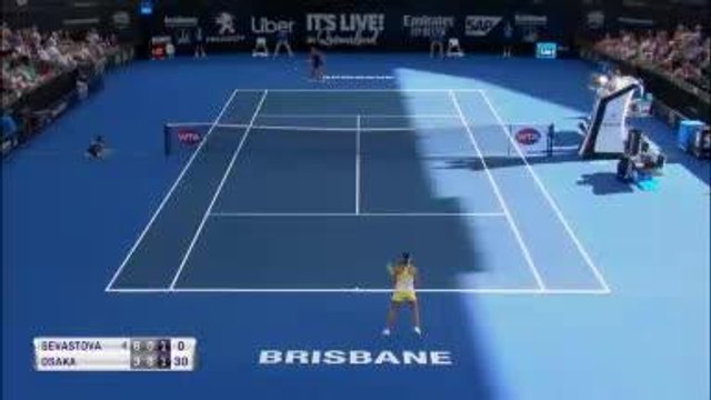 Brisbane - Osaka prend sa revanche sur Sevastova