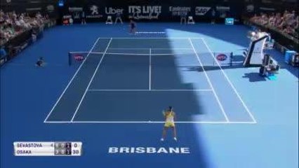Brisbane - Osaka prend sa revanche sur Sevastova