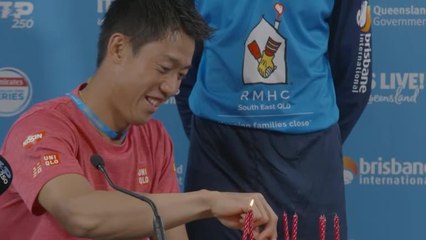 Brisbane - Nishikori fête ses 29 ans