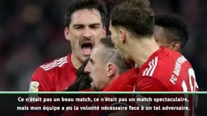 16e j. - Kovac : "Ce n'était pas un beau match"