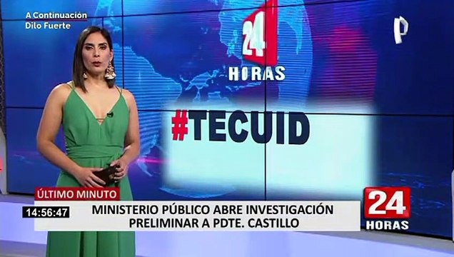 Fiscal de la Nación abre investigación a Pedro Castillo por presunto tráfico de influencias