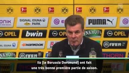 17e j. - Hecking : "Je peux seulement féliciter Dortmund"