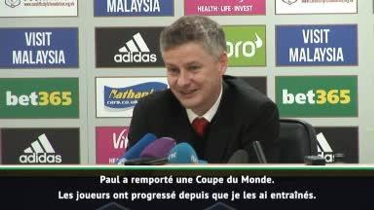 18e j. - Solskjaer : "Pogba peut jouer 8, 10 ou 6"