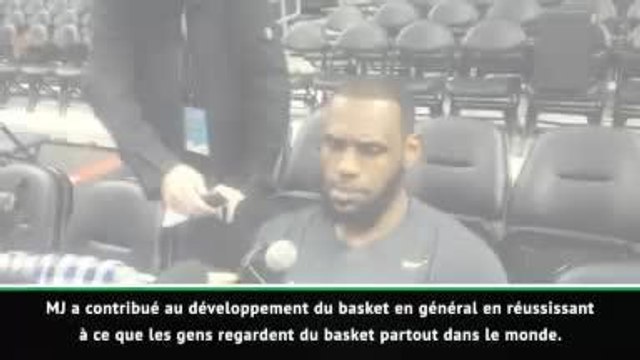 NBA - James sur son échange avec Jordan : Comme rencontrer Dieu pour la première fois