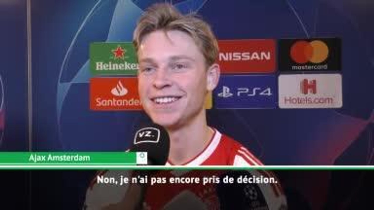 Pays-Bas - de Jong courtisé par le PSG : "Je n'ai pas encore pris de décision"