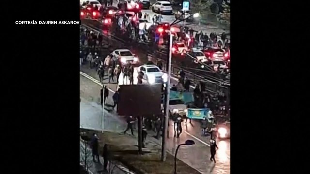 Estado de emergencia en Kazajistán para contener las protestas contra la subida del gas