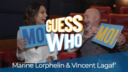 Qui est le plus courageux ? Qui ronfle le plus ? Découvrez l'interview Guess Who de Marine Lorphelin et Vincent Lagaf'