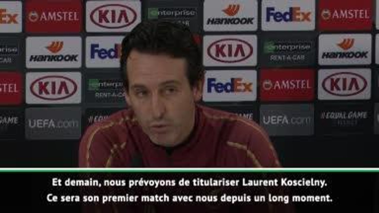 Arsenal - Emery confirme le retour de Koscielny