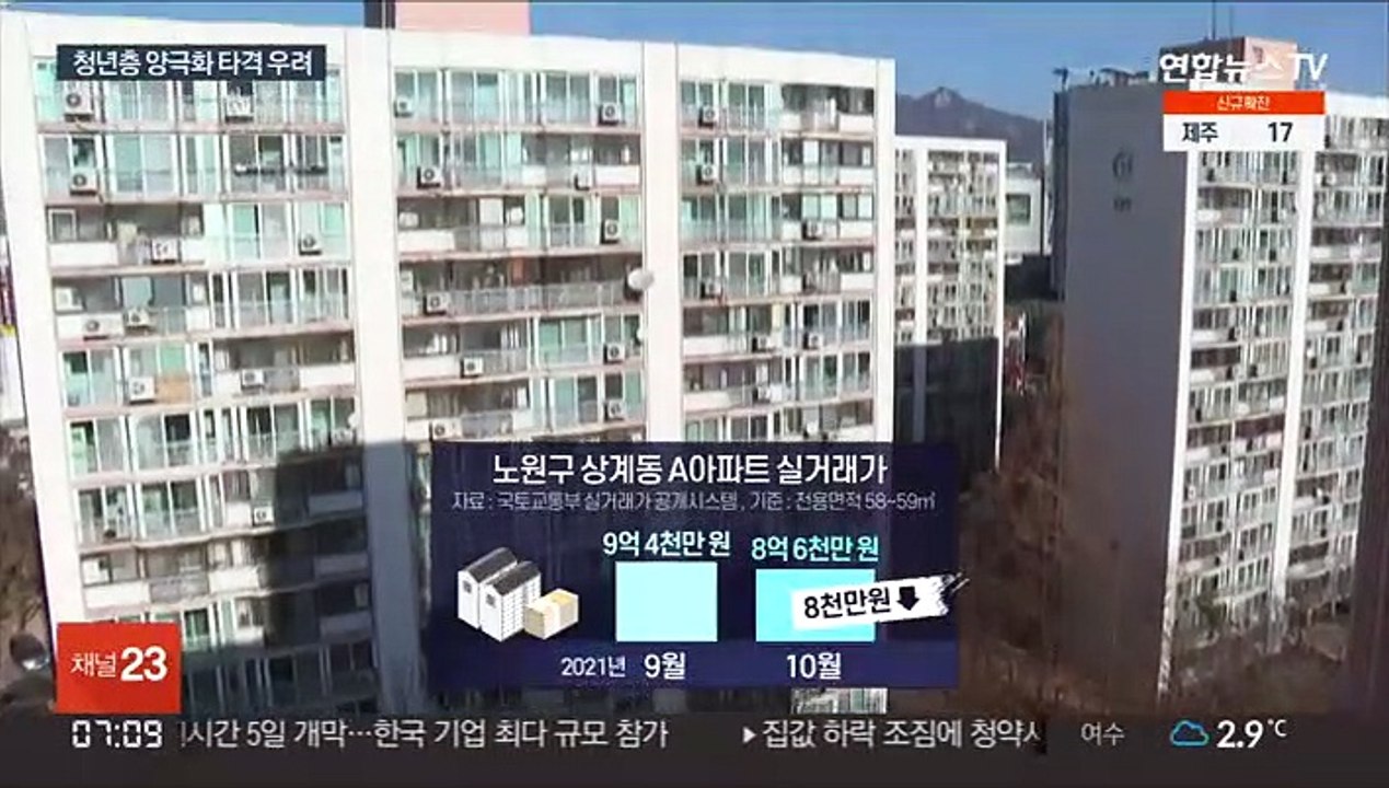 '영끌' 지역부터 집값 하락…'강남불패'는 지속