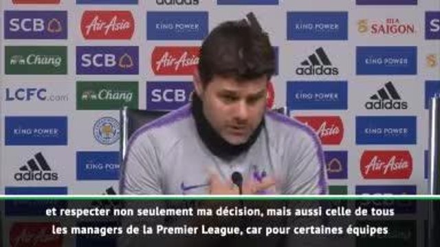 16e j. - Pochettino : La meilleure décision