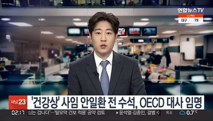 '건강이유' 사임 안일환 전 경제수석, OECD 대사 임명