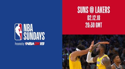 Los Angeles Lakers/Phoenix (NBA Sundays) : horaire et chaîne du match de dimanche